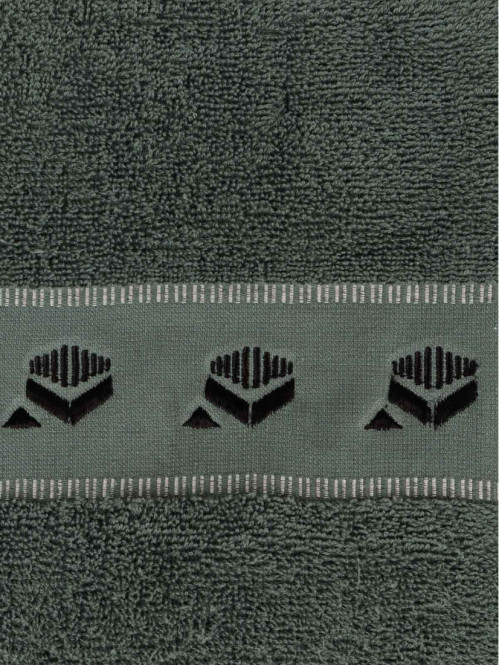 Serviette de toilette kaki Serviette de toilette kaki