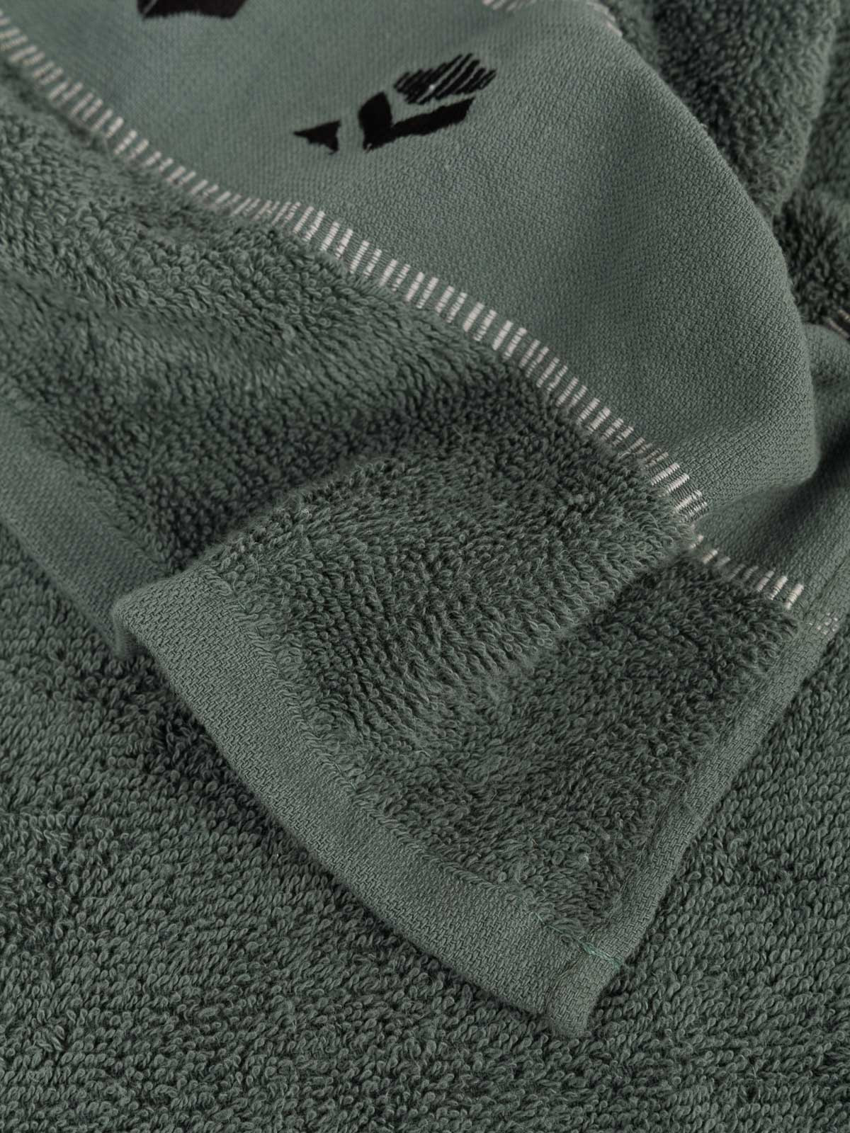 Serviette de toilette kaki Serviette de toilette kaki