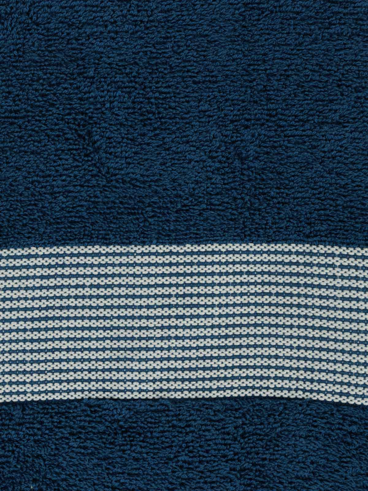 Serviette de toilette bleu