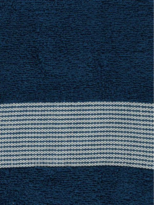 Serviette de toilette bleu