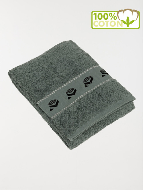 Drap de douche kaki