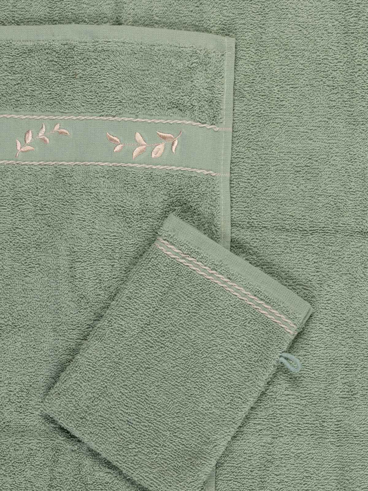 Coffret éponge 4 pièces sauge