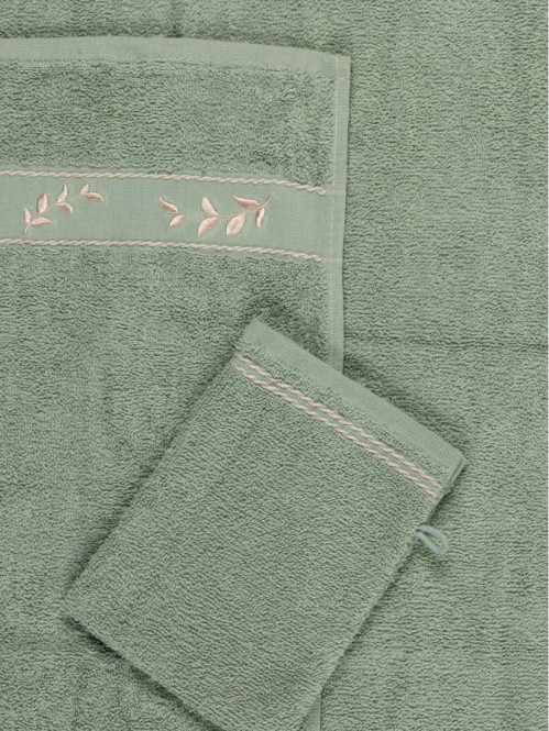 Coffret éponge 4 pièces sauge