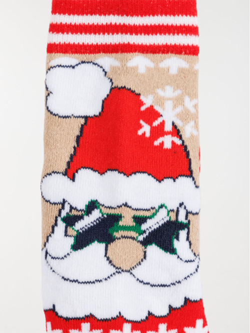 Chaussettes père-noël enfant