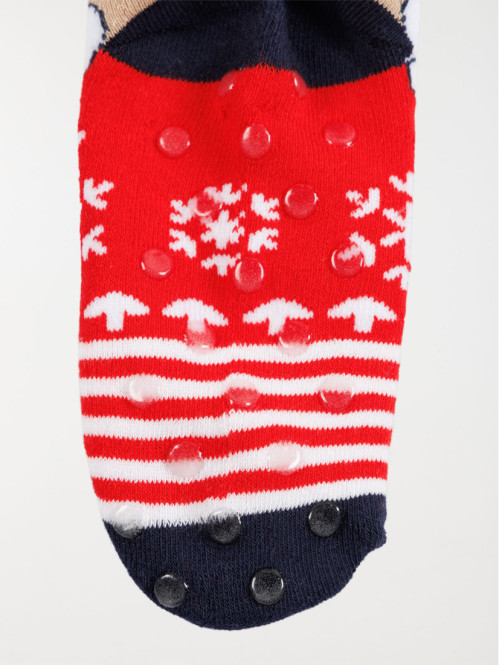 Chaussettes père-noël enfant