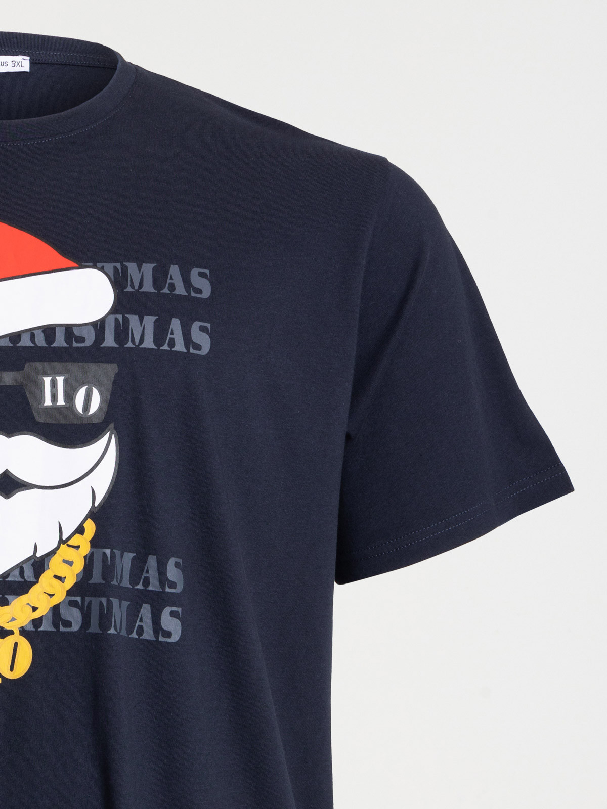 Tee-shirt père-Noël grande taille homme Tee-shirt père-Noël grande taille homme