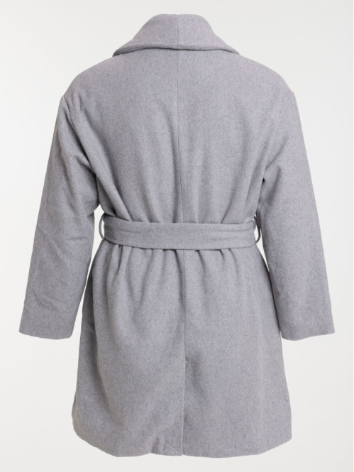 Manteau ceinturé grande...