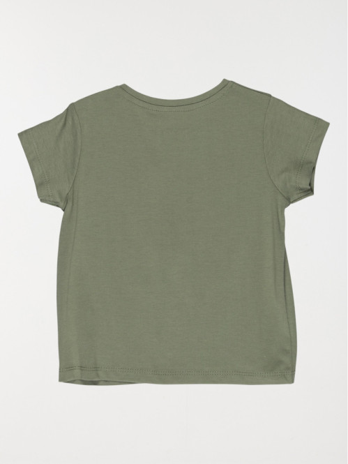 T-shirt kaki imprimé garçon (3-24M) T-shirt kaki imprimé garçon (3-24M)