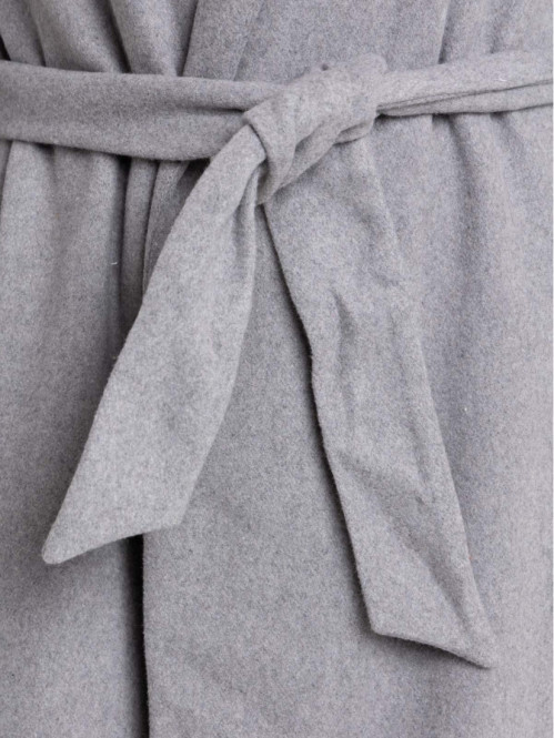Manteau ceinturé grande...