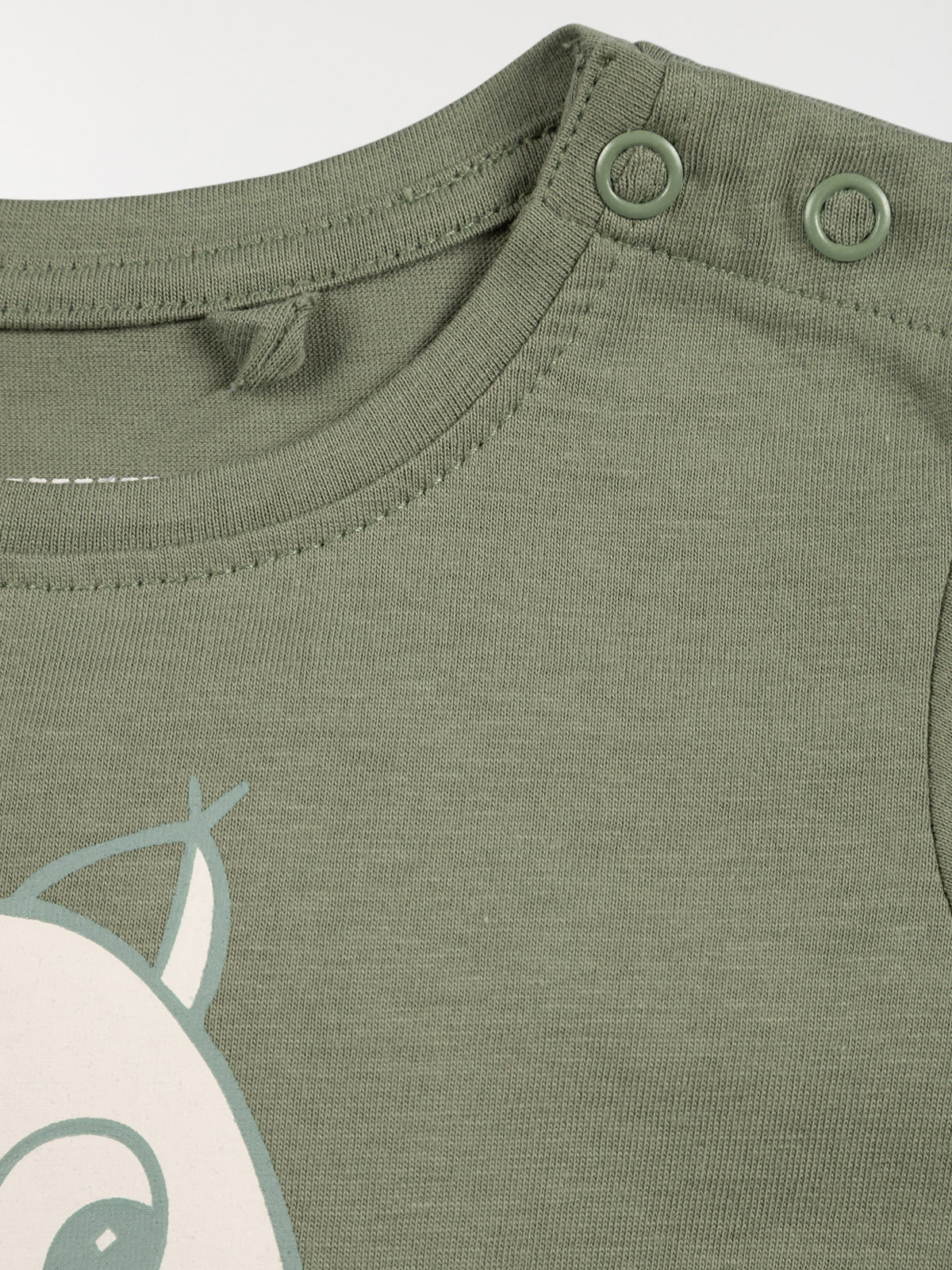 T-shirt kaki imprimé garçon (3-24M) T-shirt kaki imprimé garçon (3-24M)