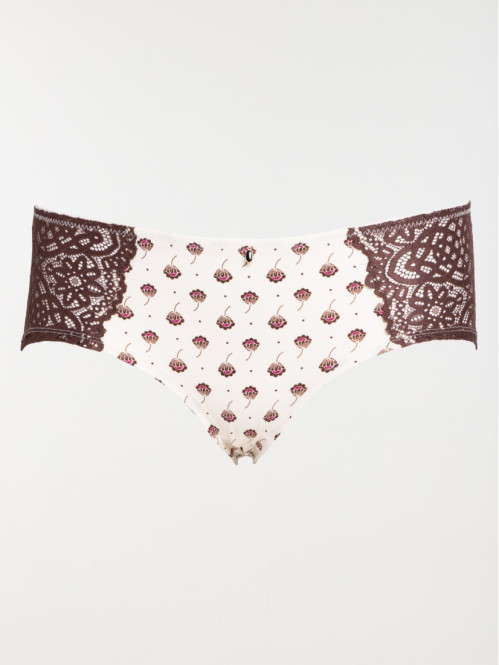 Shorty imprimé grande taille femme