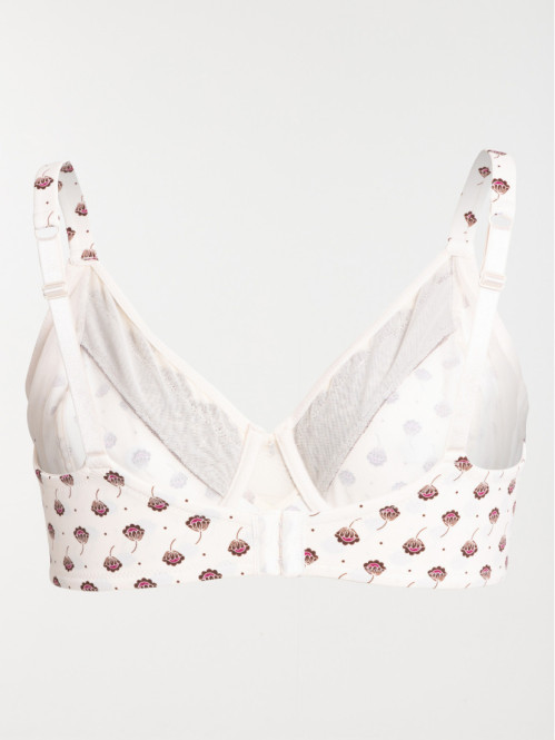 Soutien-gorge fleur grande...