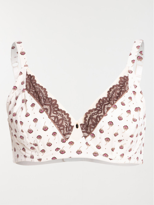 Soutien-gorge fleur grande...