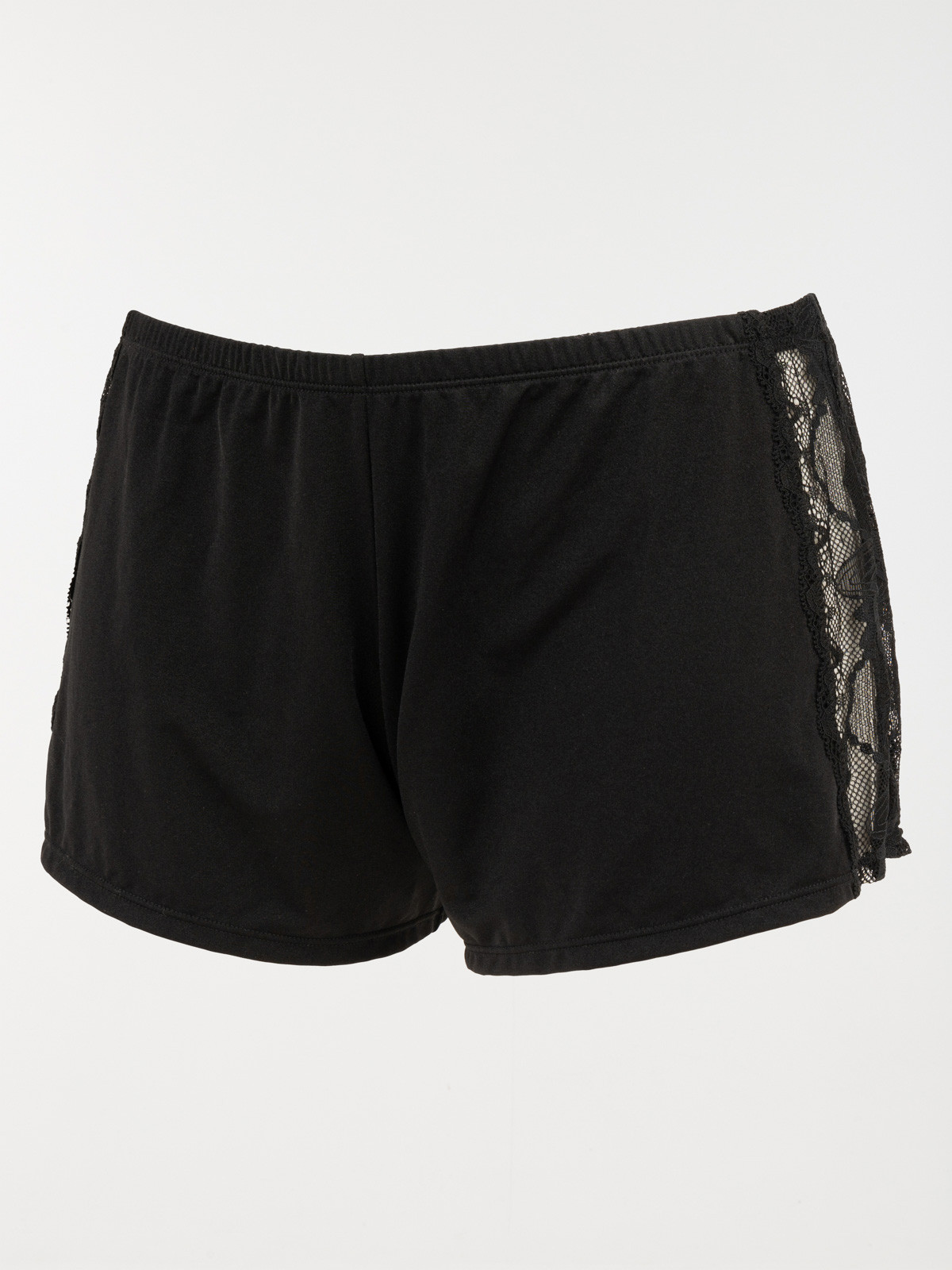 Pyjashort dentelle noir femme