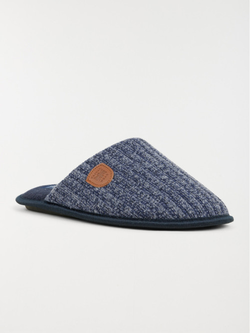 Chaussons mules homme navy...