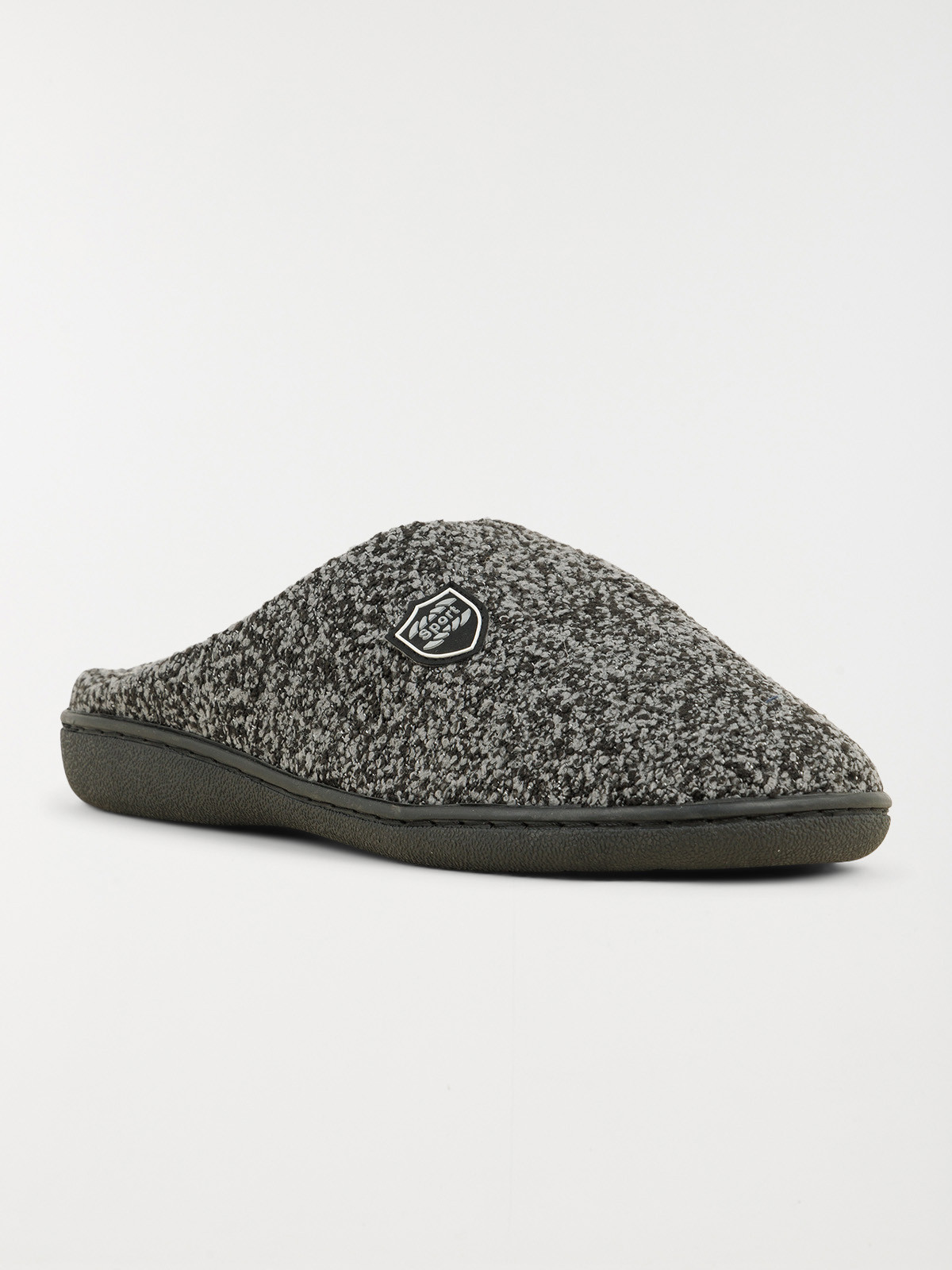 Chaussons mules noires homme (41-46)