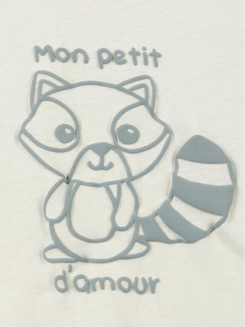 T-shirt papaye imprimé garçon (3-24M) T-shirt papaye imprimé garçon (3-24M)