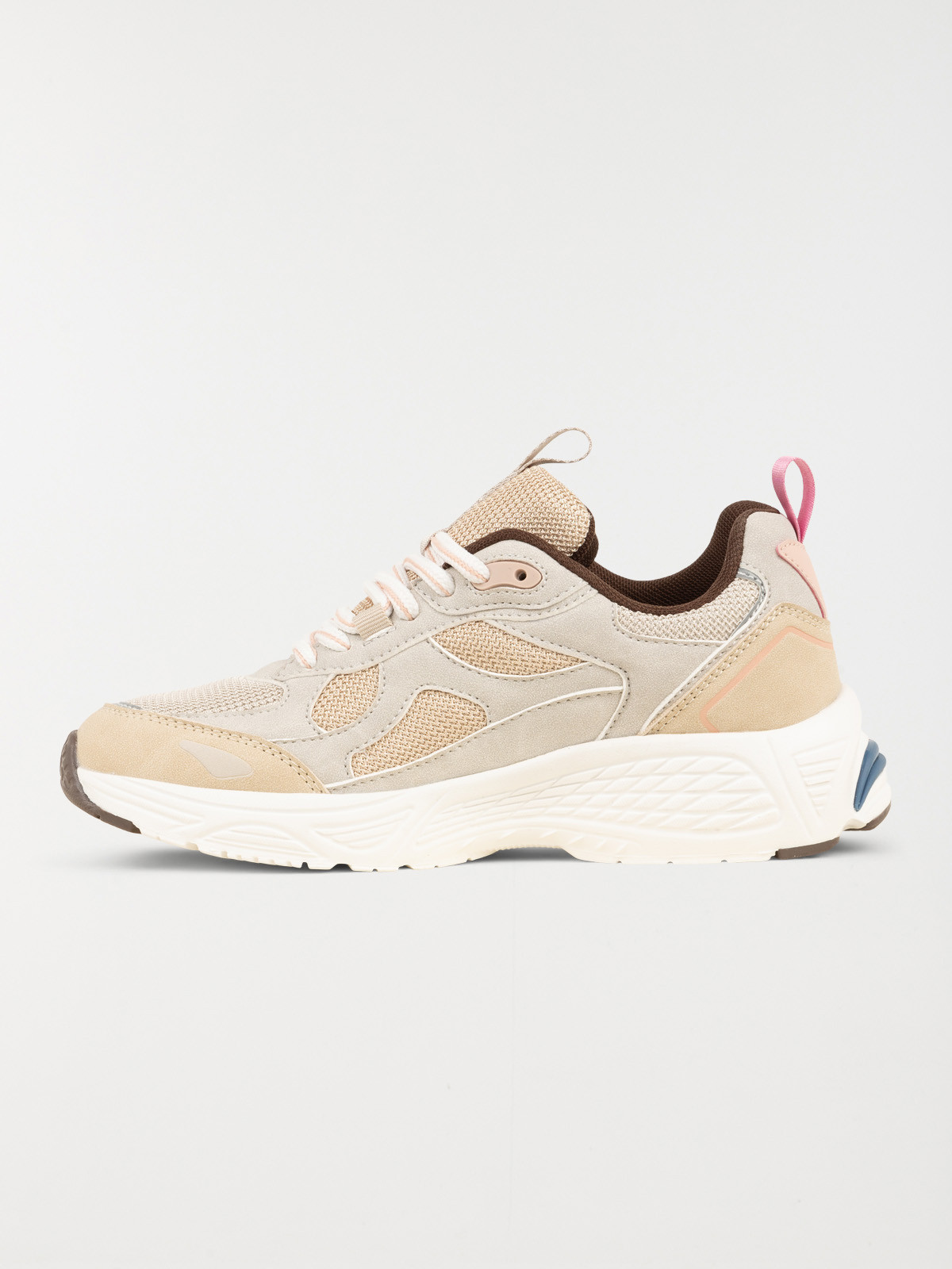 Baskets beiges et roses femme (37-42) Baskets beiges et roses femme (37-42)