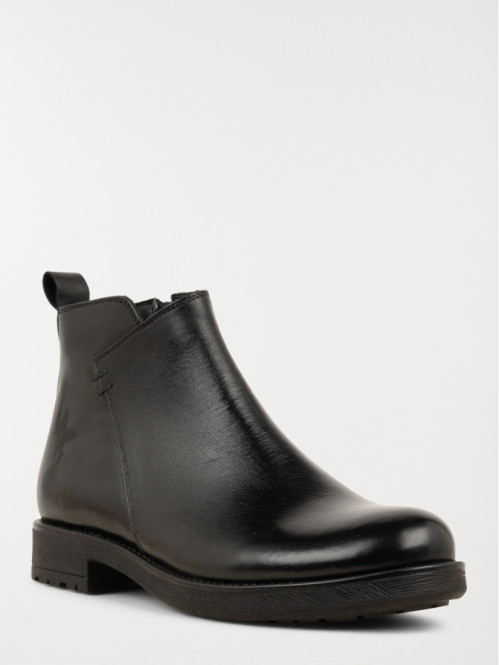 Bottines coloris noir femme...