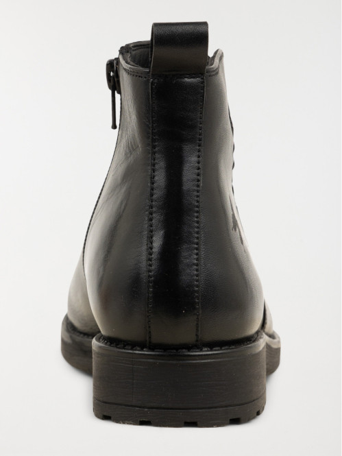 Bottines coloris noir femme...