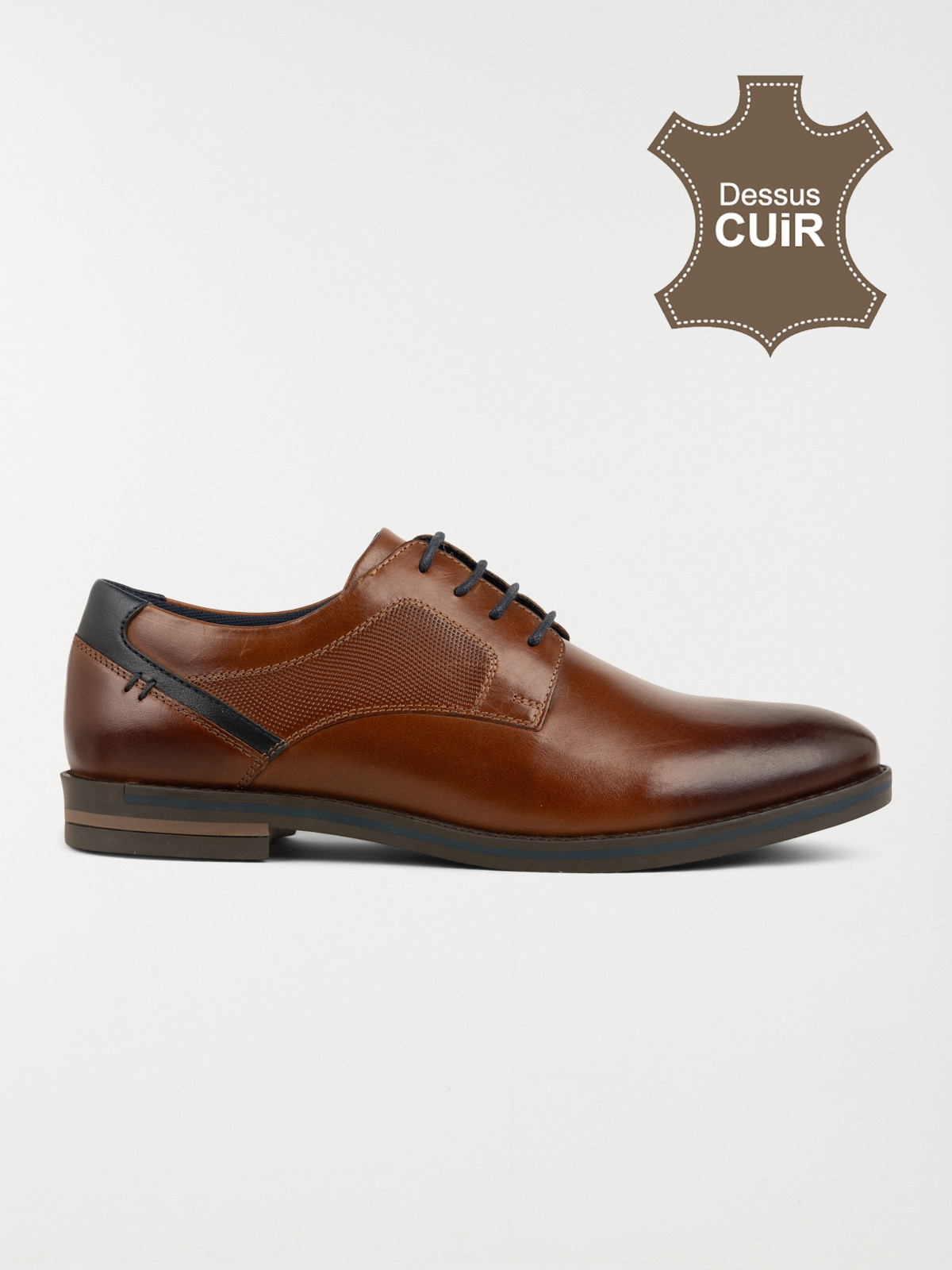 Chaussures ville tan homme (41-46)