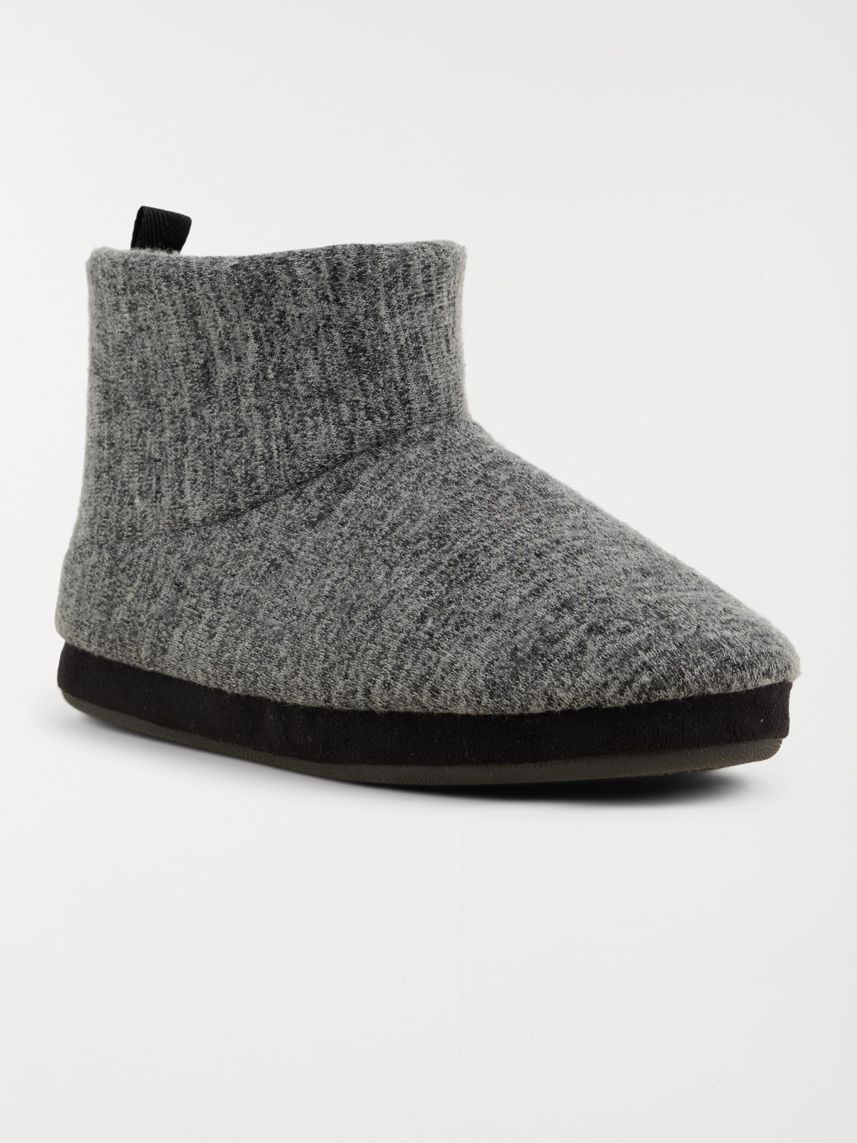 Chausson homme botte gris (40-45)