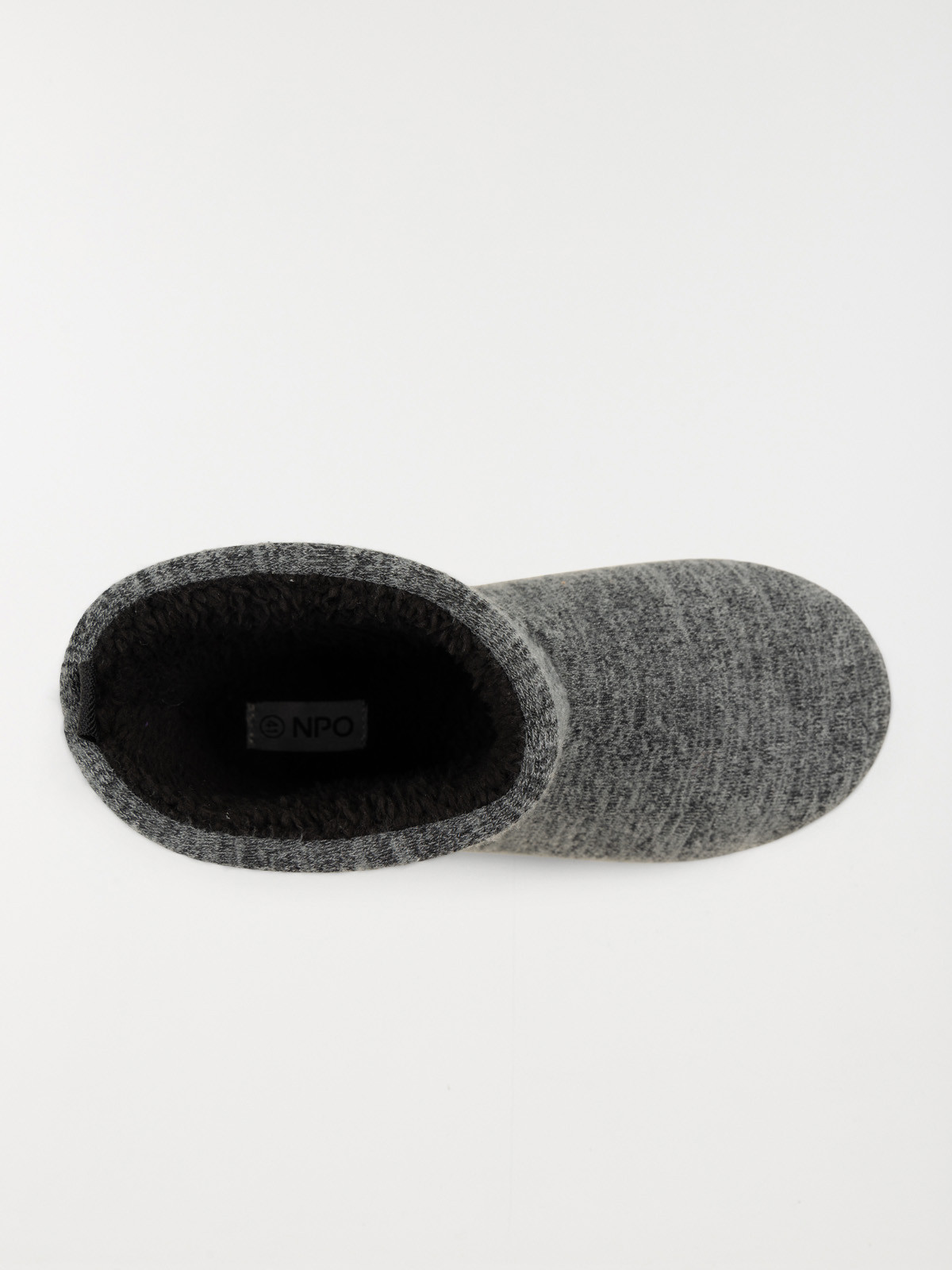 Chausson homme botte gris (40-45)