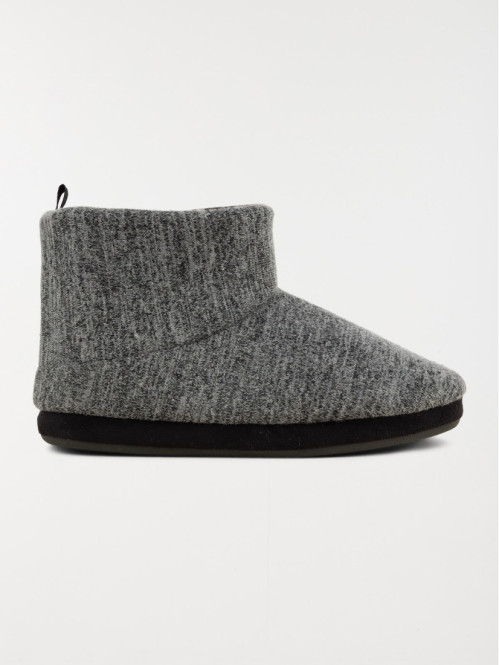 Chausson homme botte gris...