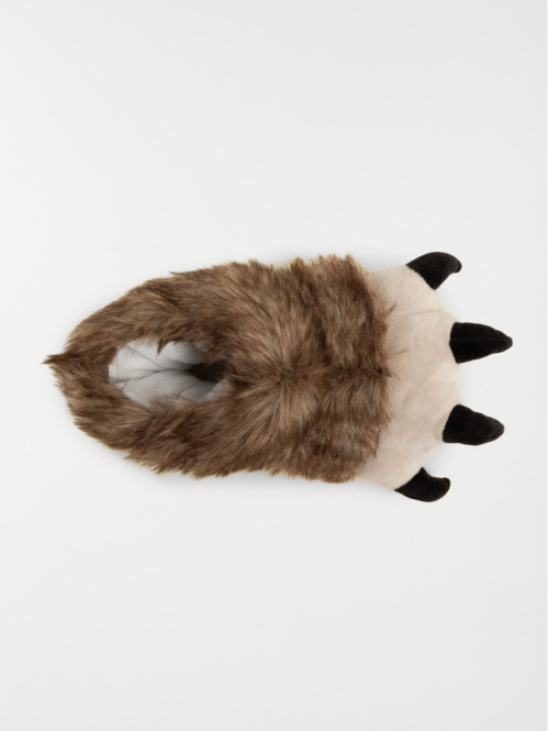 Chausson patte marron homme (40-45) Chausson patte marron homme (40-45)