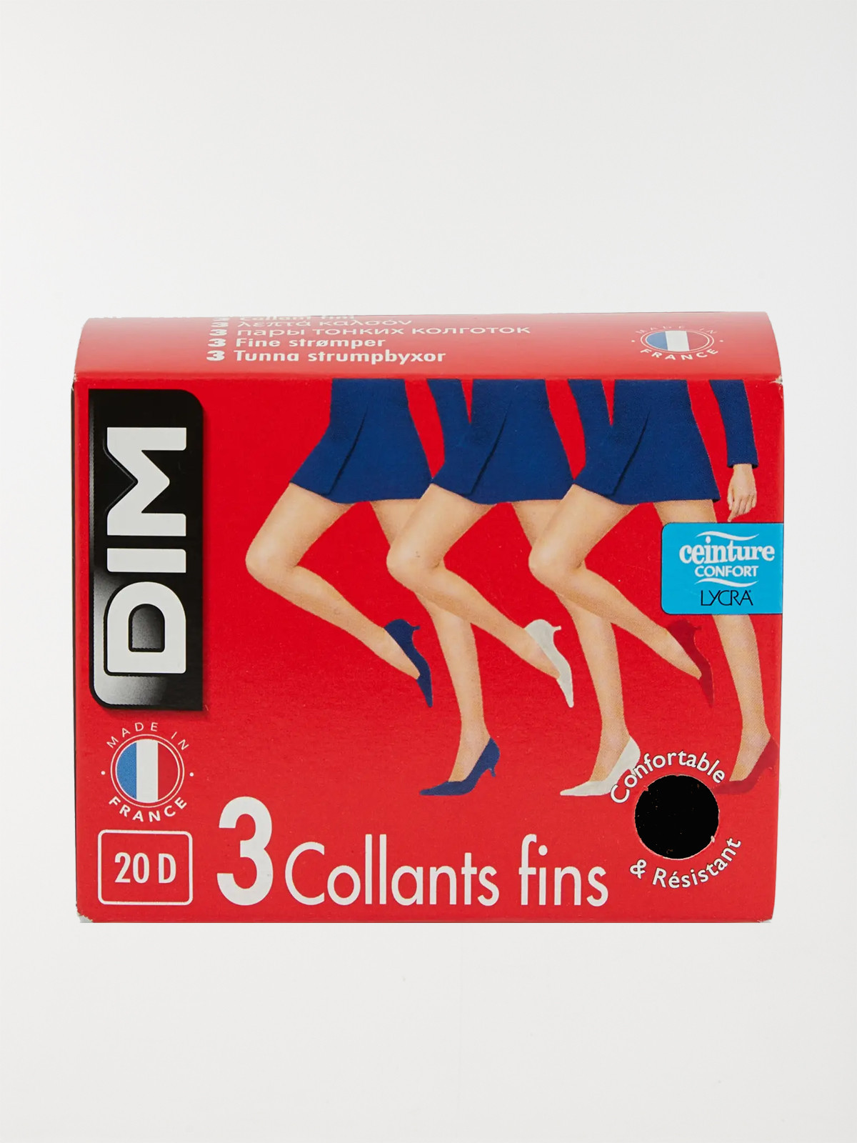 Collants Dim en mousse noir 20D femme 