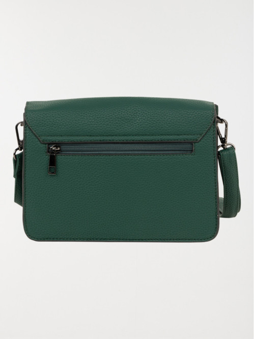 Sac à main rabat détail doré femme Sac à main rabat détail doré femme