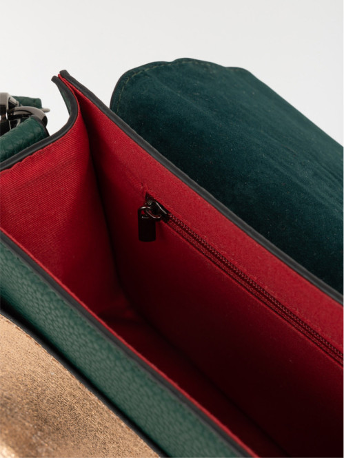 Sac à main rabat détail doré femme Sac à main rabat détail doré femme