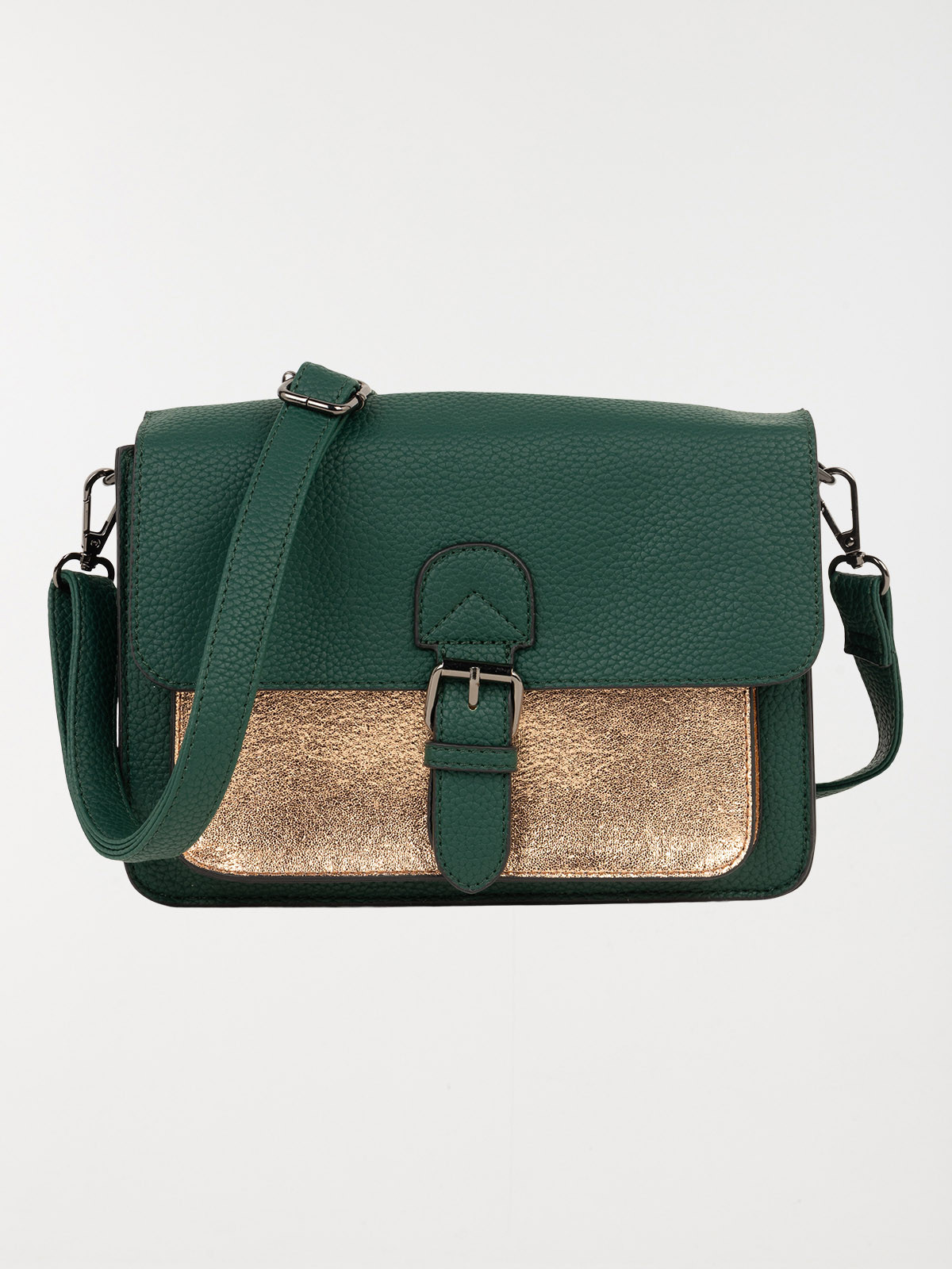 Sac à main rabat détail doré femme Sac à main rabat détail doré femme