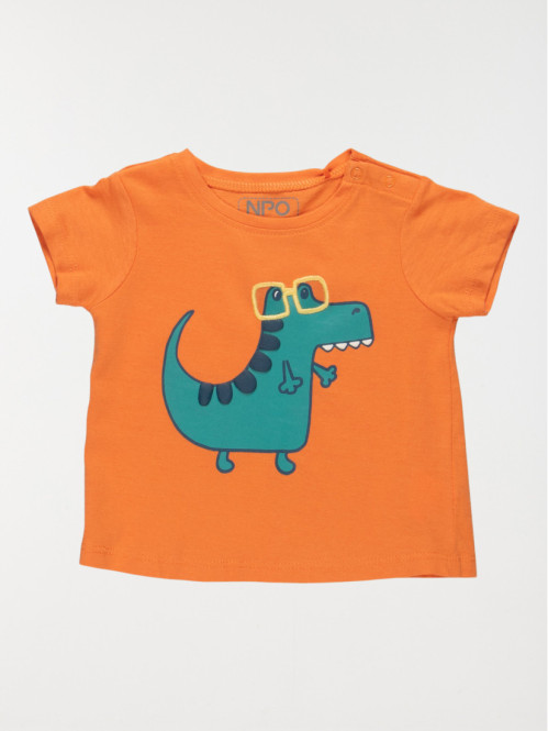 T-shirt motif dinosaure garçon (3-24M)