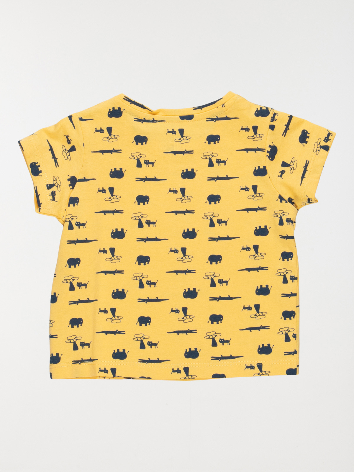 T-shirt motif garçon coloris or (3-24M)