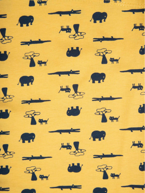 T-shirt motif garçon coloris or (3-24M)