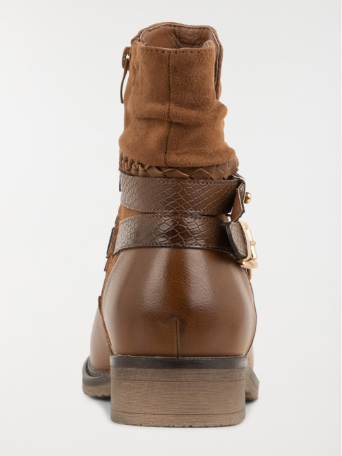 Bottines femme brides...