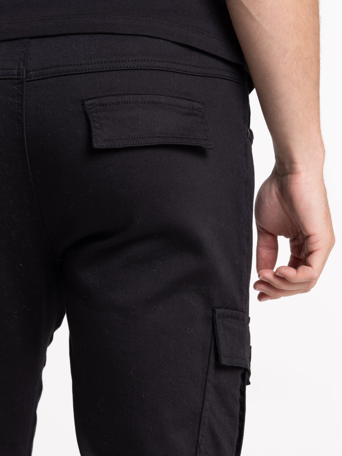 Pantalon cargo noir homme Pantalon cargo noir homme