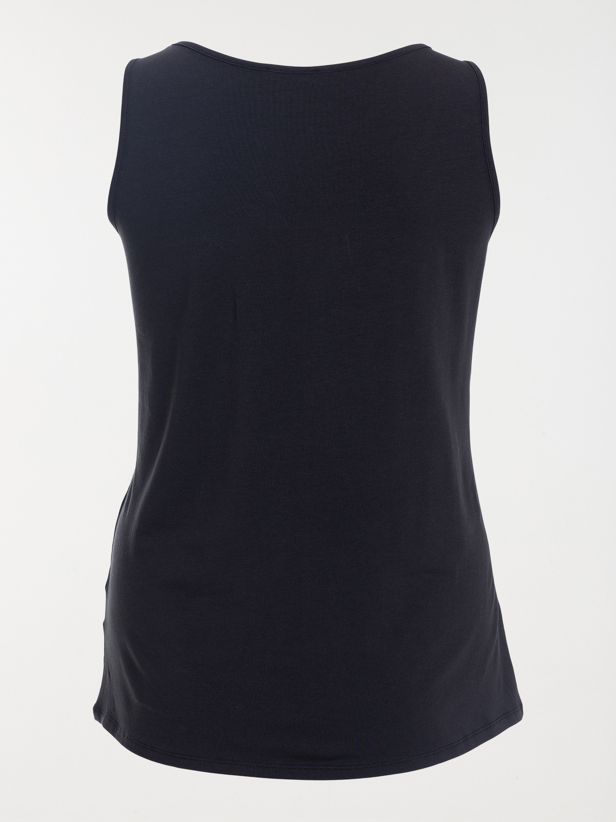 Débardeur noir grande taille femme