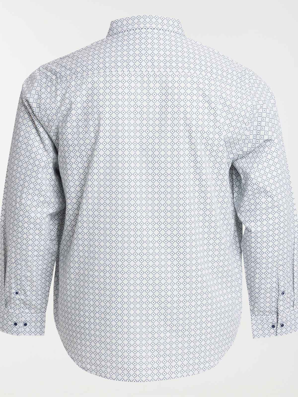 Chemise imprimée grande taille homme Chemise imprimée grande taille homme