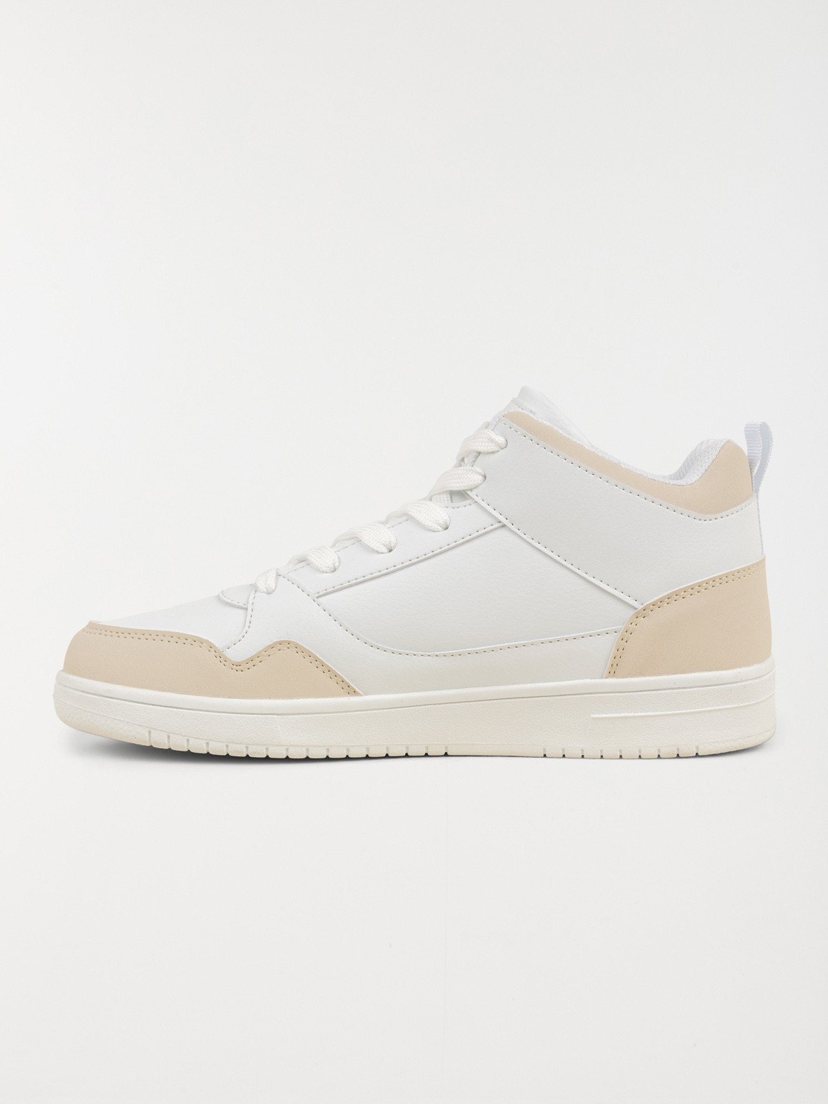 Basket montante blanche femme (36-41)