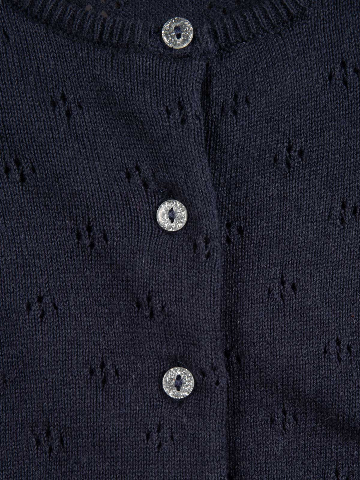 Gilet maille ajourée fille (3-36M) Gilet maille ajourée fille (3-36M)