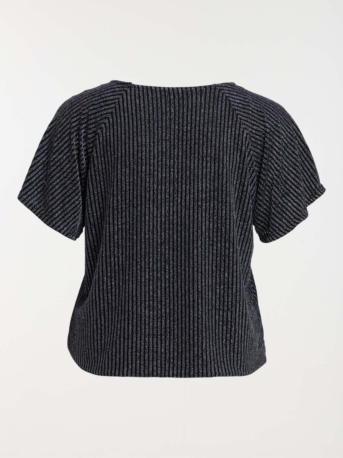 Tee-shirt col V grande taille femme Tee-shirt col V grande taille femme