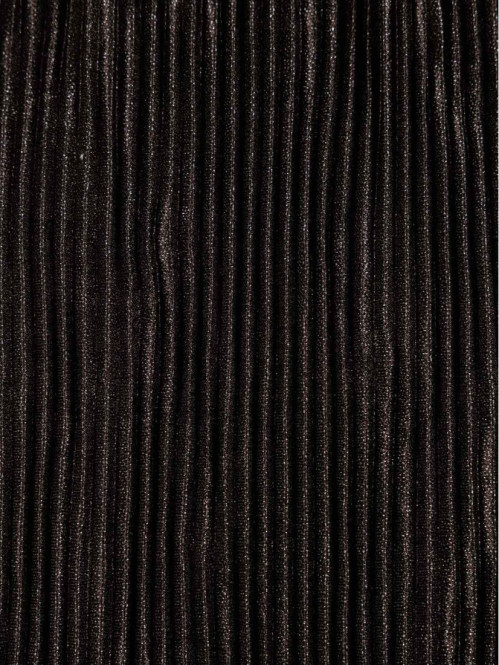 Pantalon large plissé noir...