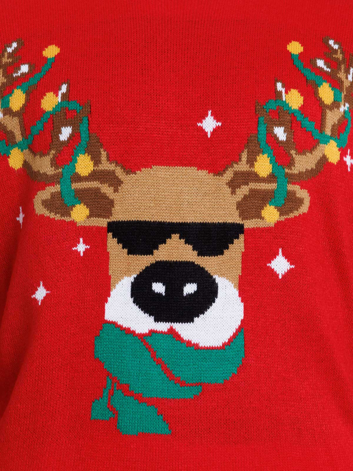 Pull renne de noël grande taille homme