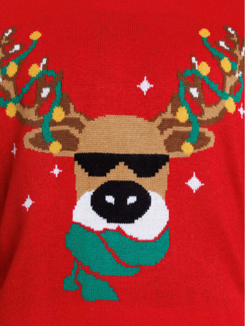 Pull renne de noël grande...