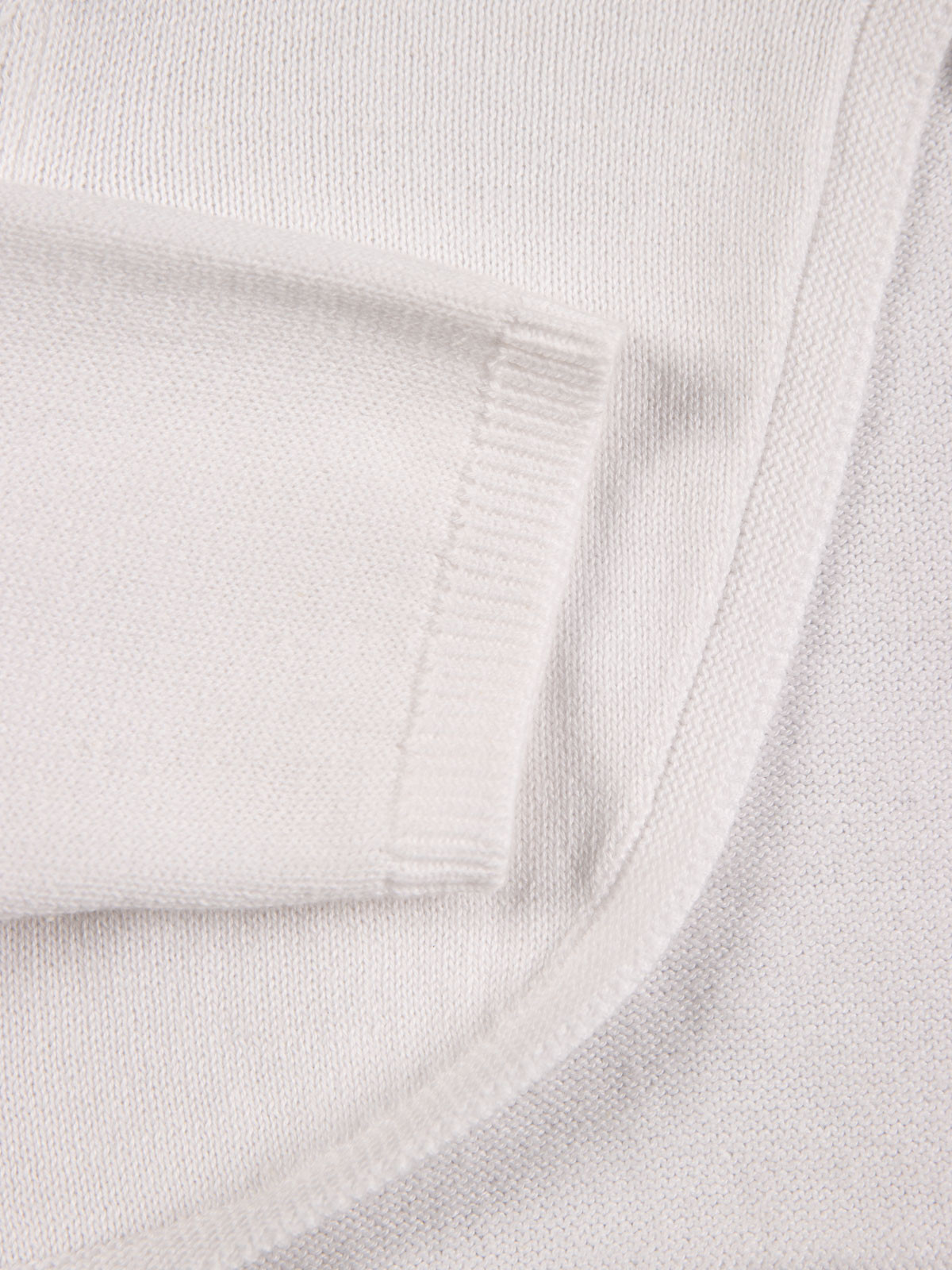 Gilet court blanc fille (3-24M)