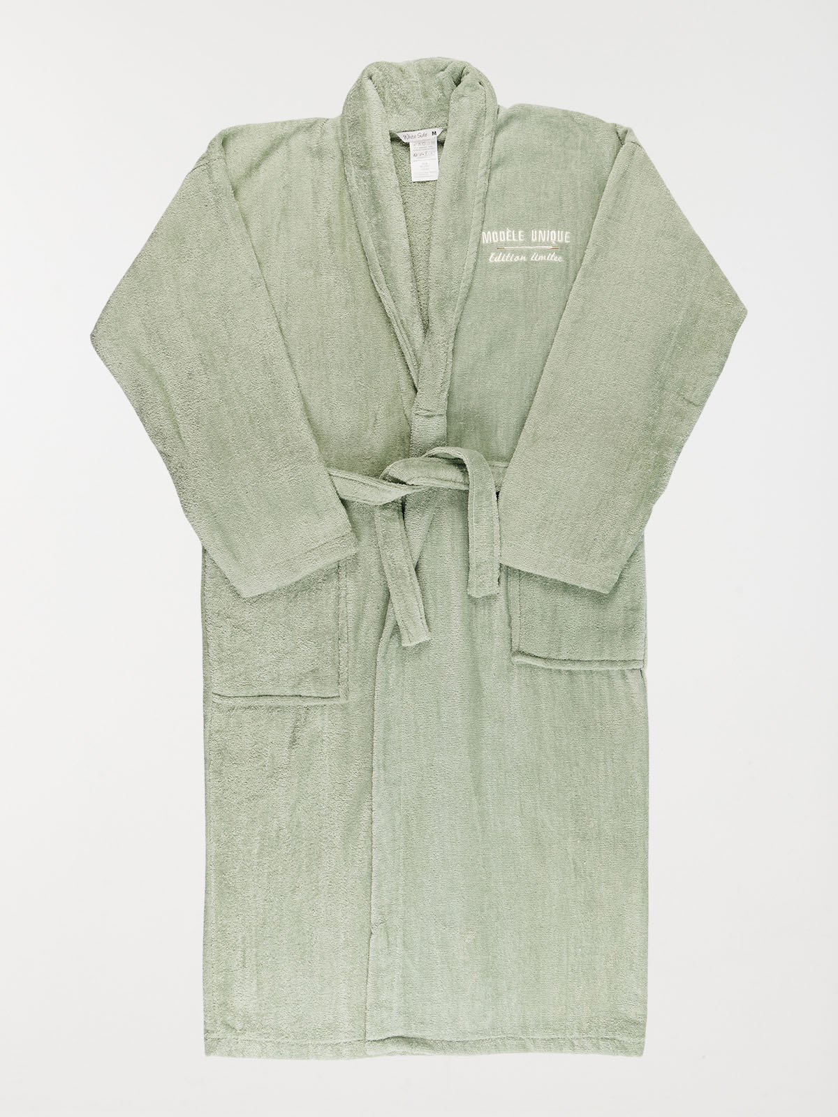Peignoir femme édition limitée sauge Peignoir femme édition limitée sauge