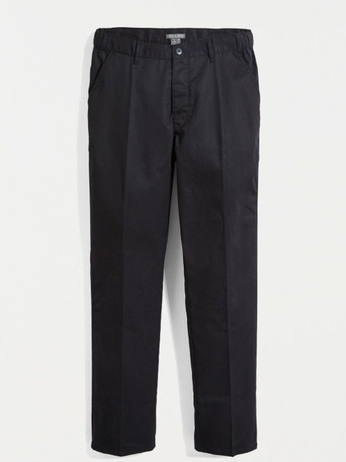 Pantalon de cuisine noir homme