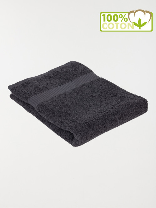Drap de douche gris anthracite 70x130 cm